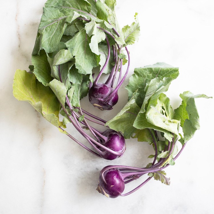 Picture of local kohlrabi